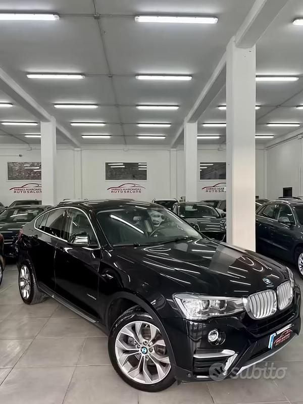 Usata BMW X4 M Sport 190 CV (139 kW) 2018 Nero SUV
