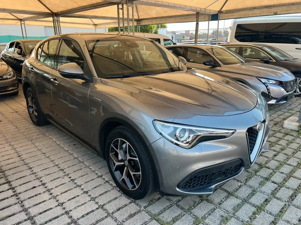 Usata Alfa Romeo Stelvio Super 160 CV (117 kW) 2020 Grigio SUV