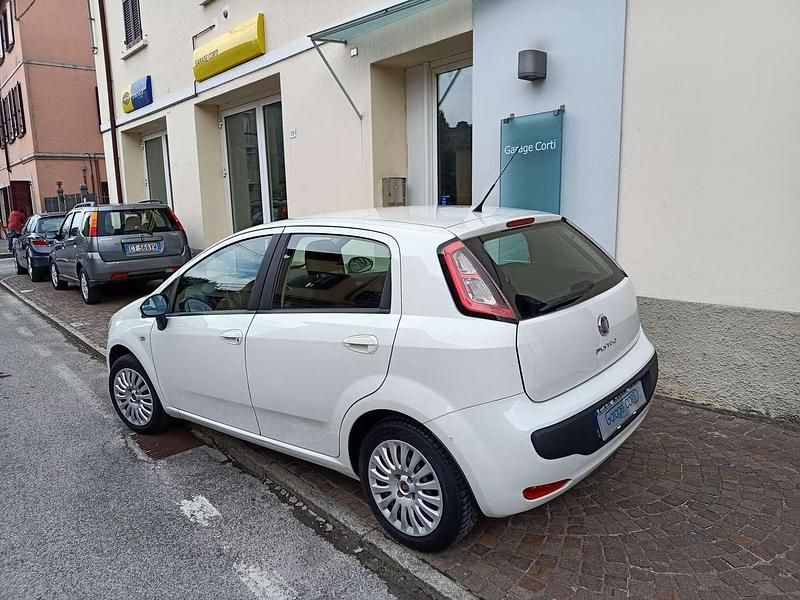 Usata Fiat Punto Lounge 69 CV (50 kW) 2014 Bianco ghiaccio Utilitaria