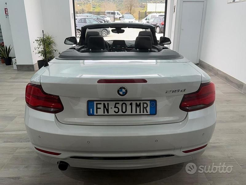 Usado BMW 218 Luxury Line 150 HP (110 kW) 2018 Branco Cabrios