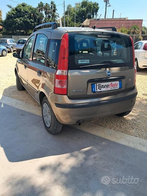 Usata Fiat Panda Emotion 60 CV (44 kW) 2007 Marrone Utilitaria