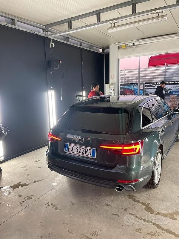 Usata Audi A4 S-Line 170 CV (125 kW) 2018 Verde Station wagon