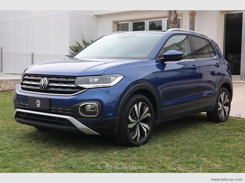Usata VW T-Cross Advance 110 CV (80 kW) 2022 Blu/azzurro SUV