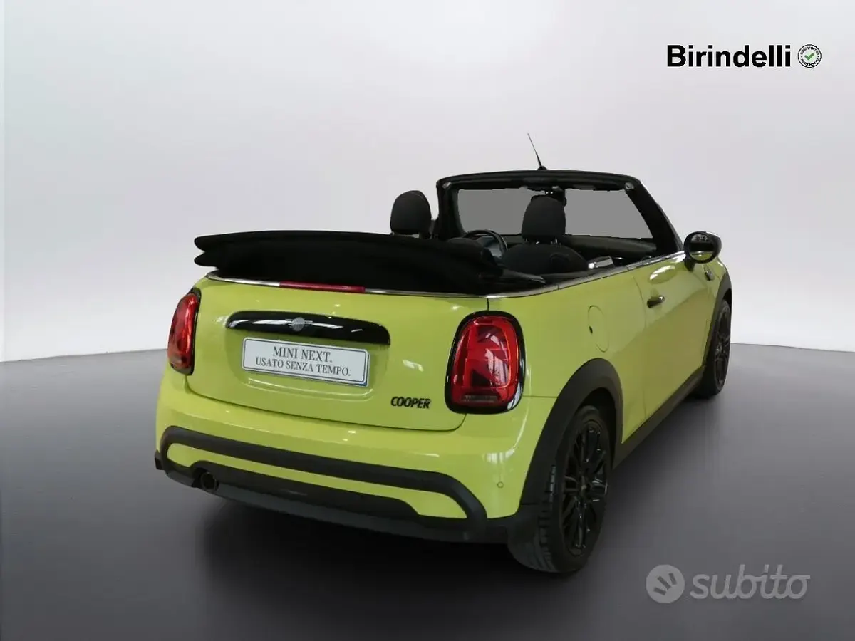 Usata Mini Cooper Cabriolet Classic 136 CV (100 kW) 2024 Giallo Cabrio
