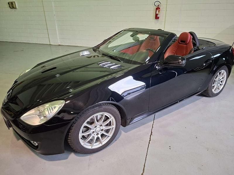 Usata Mercedes SLK200 2LOOK Edition 184 CV (135 kW) 2008 Nero Cabrio