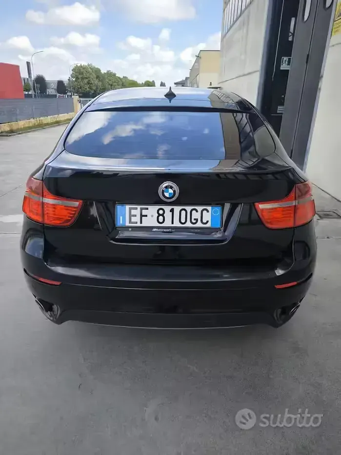Usata BMW X6 245 CV (180 kW) 2011 Nero SUV