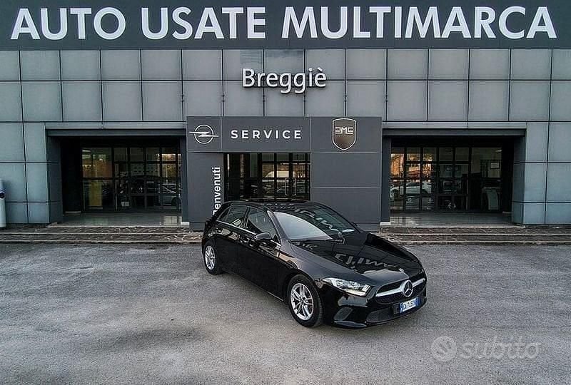 Usata Mercedes A160 Business 109 CV (80 kW) 2020 Nero Berlina