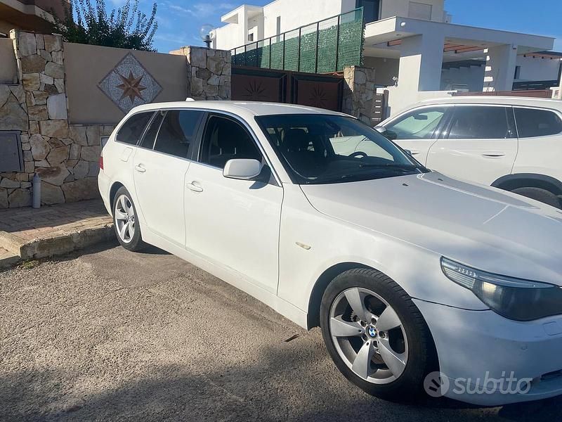 Usata BMW 525 177 CV (130 kW) 2006 Bianco Station wagon