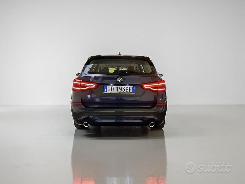 Usata BMW X3 Advantage 190 CV (139 kW) 2020 Blu SUV