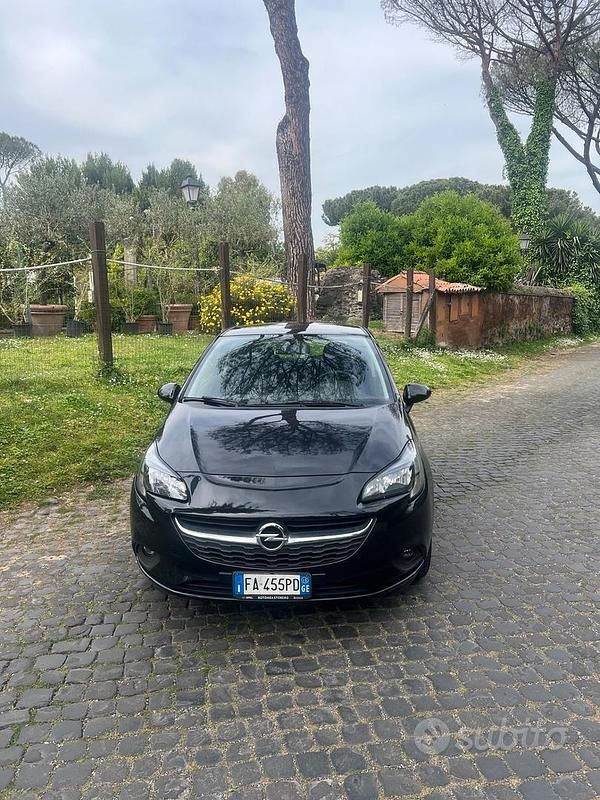 Usata Opel Corsa 90 CV (66 kW) 2015 Nero Utilitaria