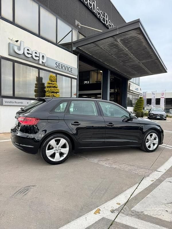 Usata Audi A3 Sportback 2016 Nero Utilitaria
