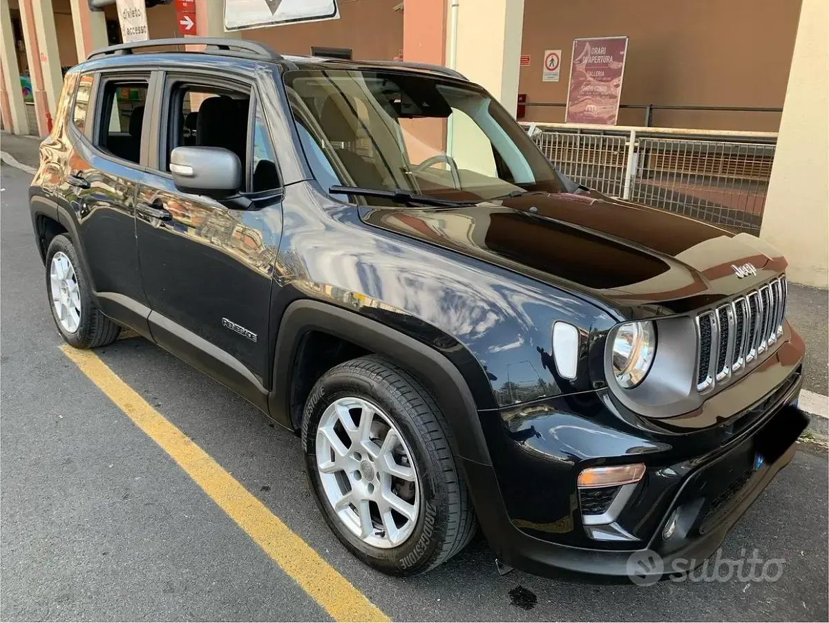 Usata Jeep Renegade Limited 120 CV (88 kW) 2021 Nero SUV