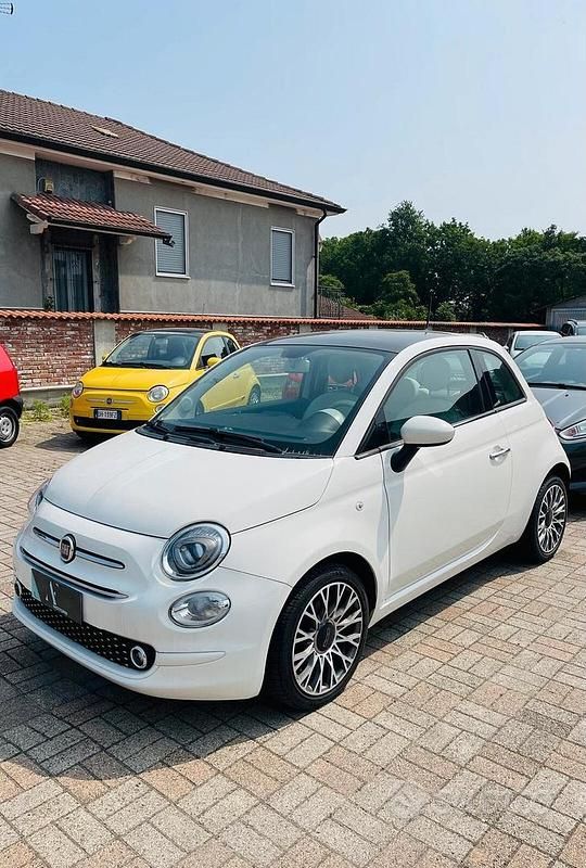 Bianco Usata 2019 Fiat 500 Lounge Tre volumi | 8490 € (Ottimo prezzo) - Immagine 1/4
