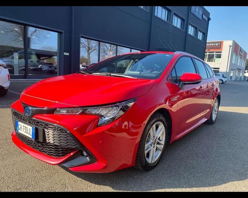 Usata Toyota Corolla Business Edition 98 CV (72 kW) 2021 Rosso Station wagon
