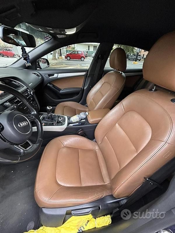 Usata Audi A5 163 CV (119 kW) 2014 Blu Coupé