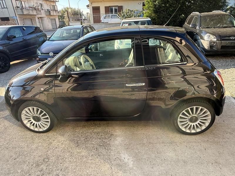Usata Fiat 500 Lounge 95 CV (69 kW) 2011 Nero Berlina