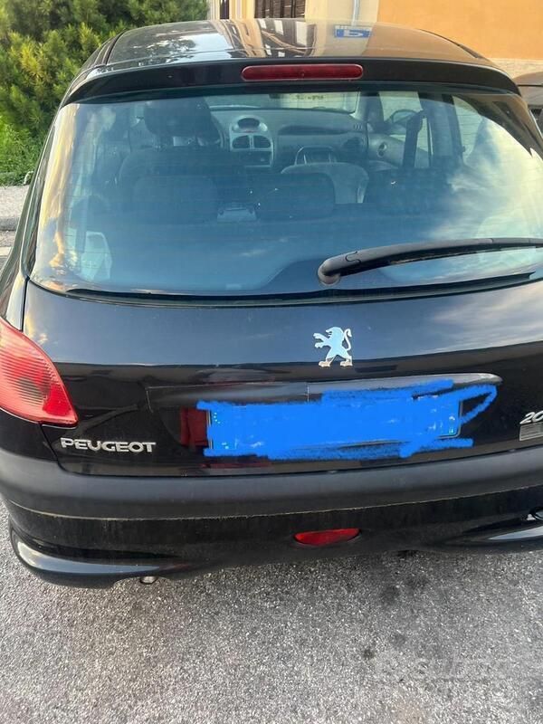 Usata Peugeot 206 2006 Nero Coupé