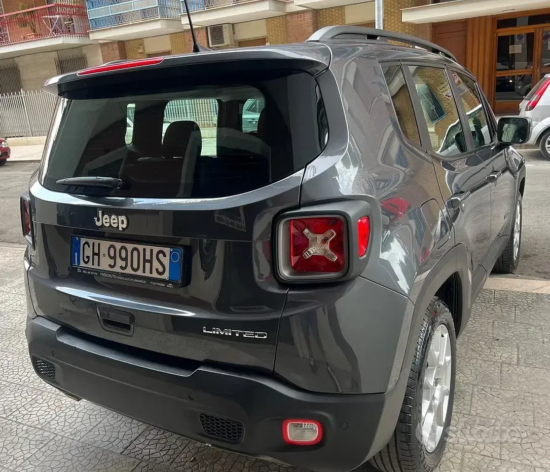 Usata Jeep Renegade Limited 130 CV (95 kW) 2021 Grigio SUV