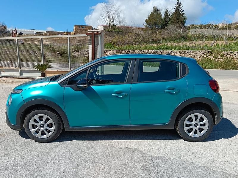 Usata Citroën C3 Feel 102 CV (75 kW) 2022 Blu Utilitaria
