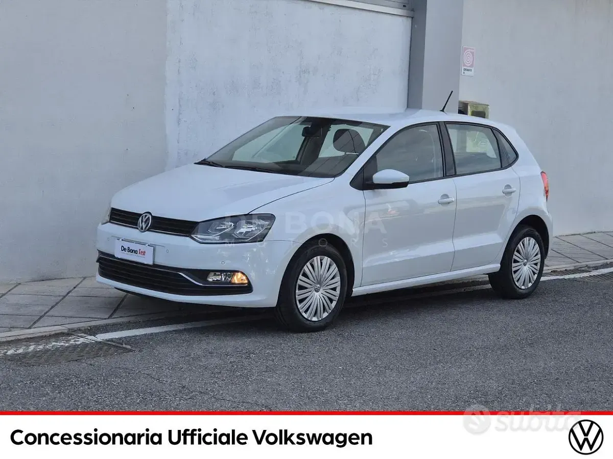 Usata VW Polo 90 CV (66 kW) 2015 Bianco Berlina