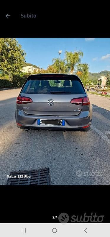 Usata VW Golf VII Comfortline 110 CV (80 kW) 2016 Grigio Berlina