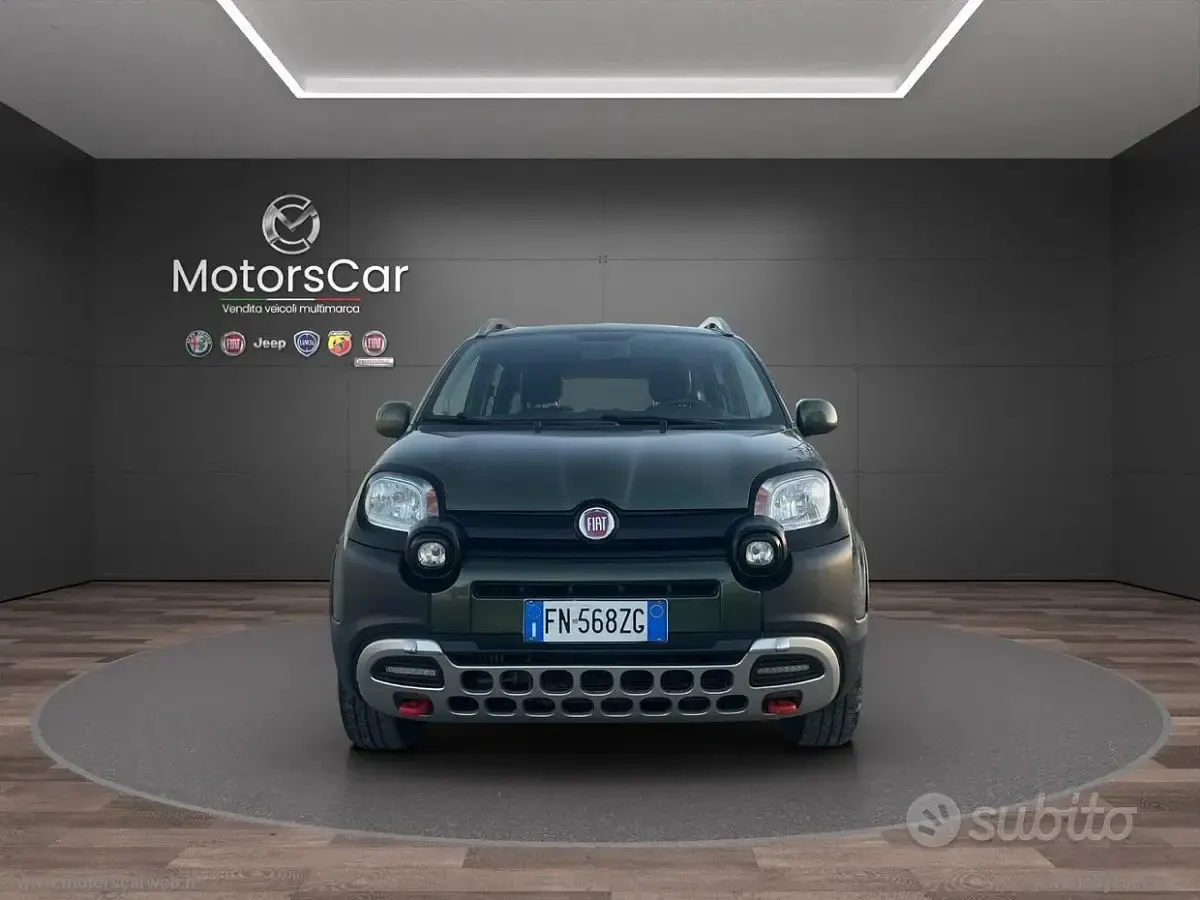 Begagnad Fiat Panda Cross Cross 95 HK (69 kW) 2018 Grön Halvkombi