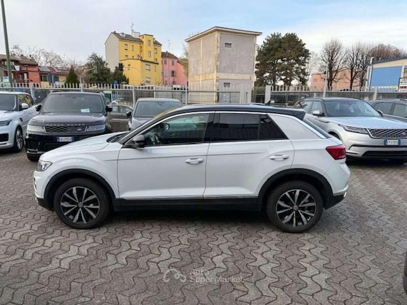 Usata VW T-Roc Style 116 CV (85 kW) 2019 Bianco SUV