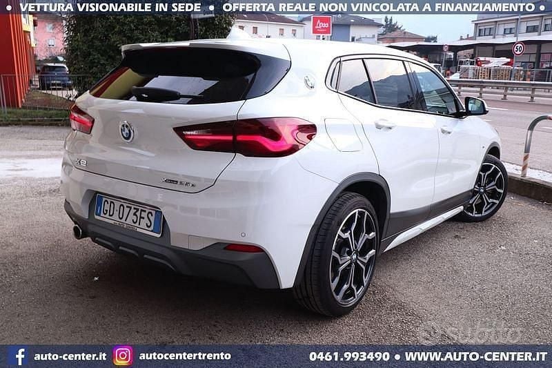 Usata BMW X2 M Sport 220 CV (161 kW) 2021 Bianco SUV