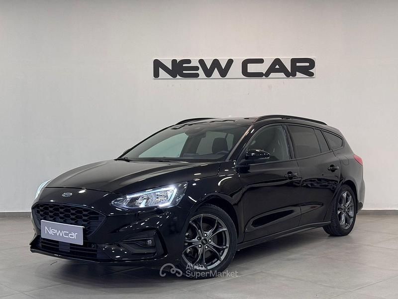 Usata Ford Focus ST-Line 125 CV (91 kW) 2019 Nero Station wagon