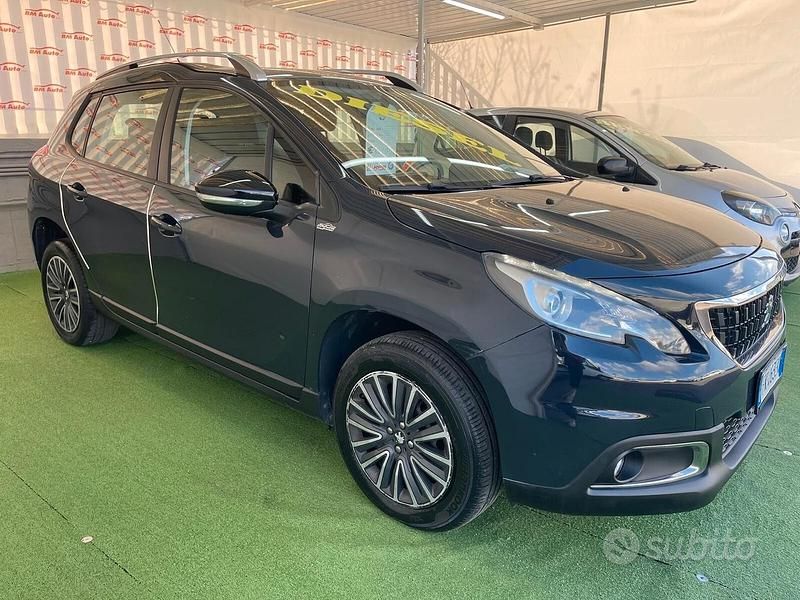 Usata Peugeot 2008 75 CV (55 kW) 2017 Blu SUV