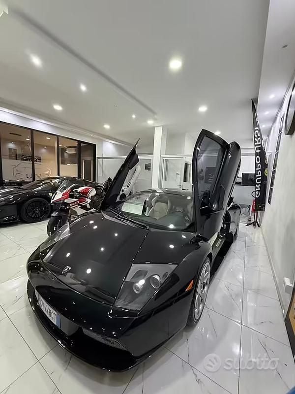 Usata Lamborghini Murciélago 580 CV (426 kW) 2005 Blu Coupé