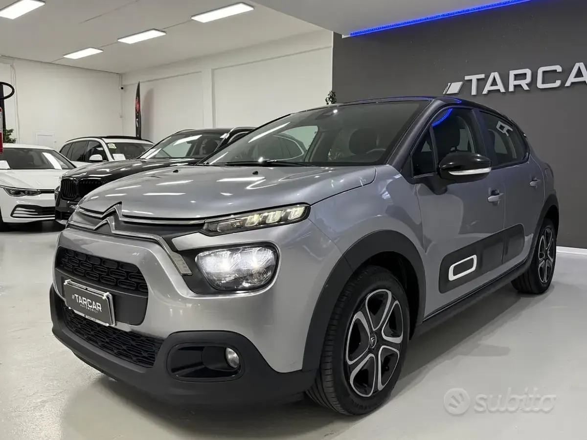 Usata Citroën C3 Shine 102 CV (75 kW) 2022 Grigio Utilitaria