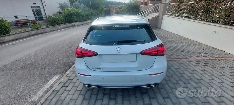 Usata Mercedes A200 Advanced Plus 150 CV (110 kW) 2023 Bianco Berlina