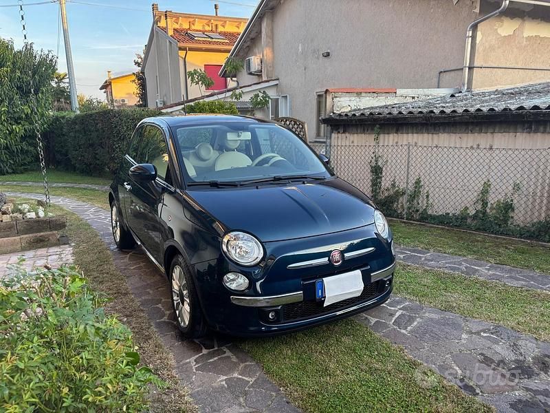 Blu Usata 2016 Fiat 500 Due volumi | 9800 € (Buon prezzo) - Immagine 1/4