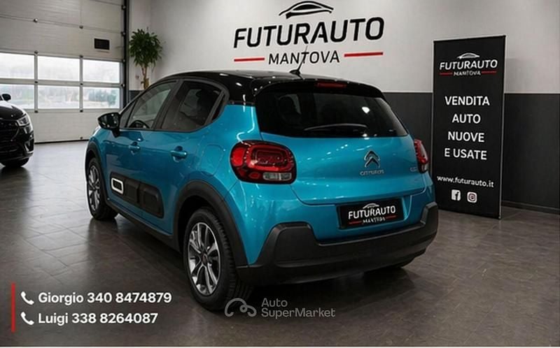 Usata Citroën C3 PureTech 83 CV (61 kW) 2023 Verde Utilitaria