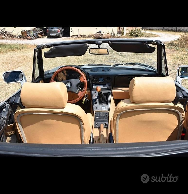 Usata Alfa Romeo Spider 106 CV (77 kW) 1990 Grigio Cabrio