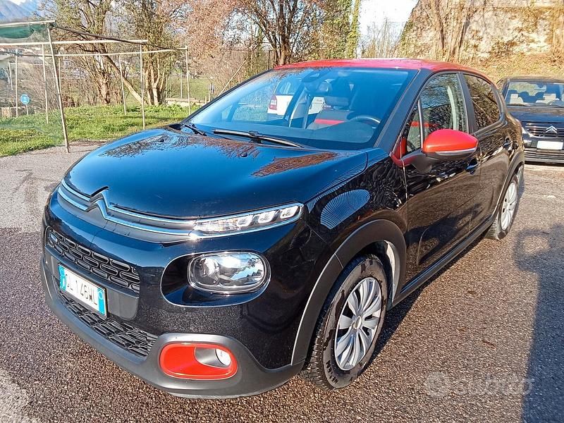 Usata Citroën C3 PureTech 81 CV (59 kW) 2018 Nero Utilitaria