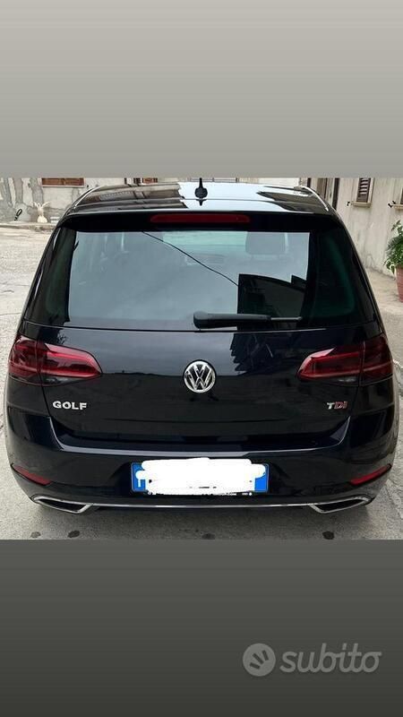 Usata VW Golf VII 116 CV (85 kW) 2017 Nero Berlina