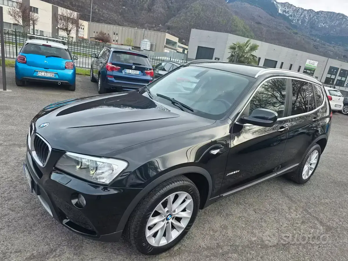 Usata BMW X3 184 CV (135 kW) 2012 Nero SUV