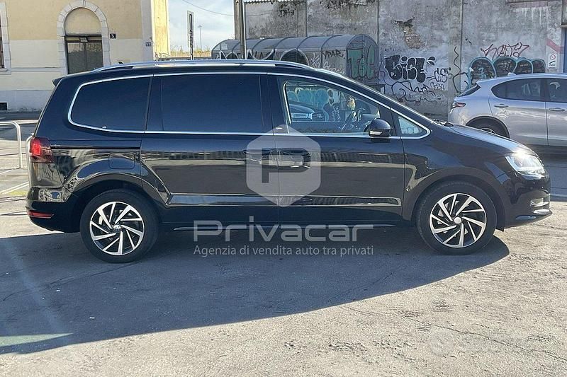 Usata VW Sharan Highline 184 CV (135 kW) 2017 Nero Monovolume