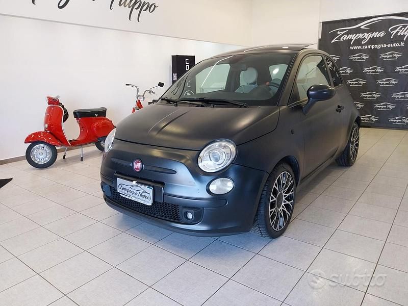 Usata Fiat 500 Lounge 95 CV (69 kW) 2011 Nero Berlina