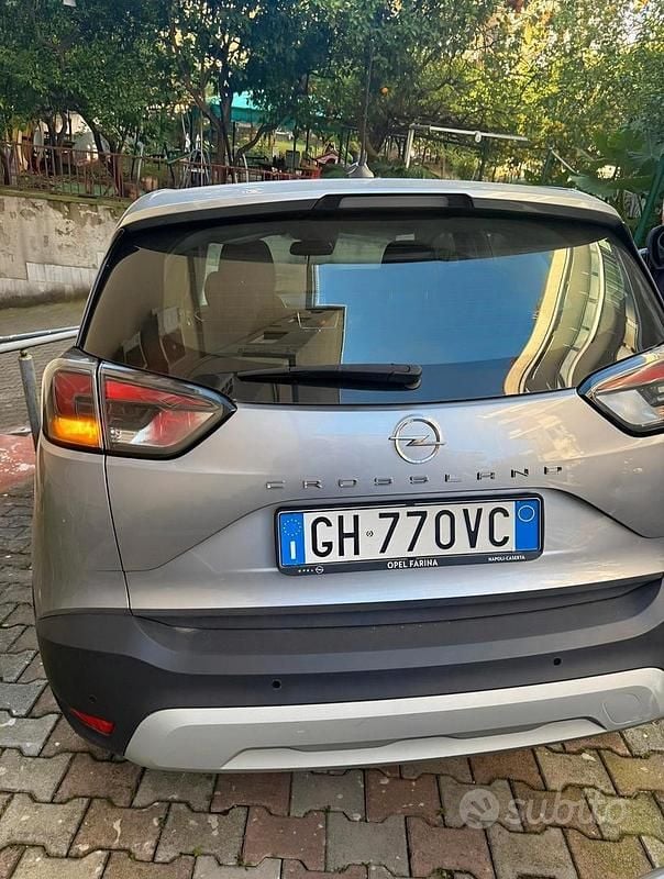 Usata Opel Crossland X 110 CV (80 kW) 2022 Grigio SUV