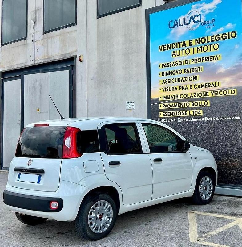 Usata Fiat Panda 69 CV (50 kW) 2018 Bianco Utilitaria