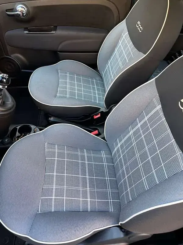 Usata Fiat 500 Lounge 69 CV (50 kW) 2018 Grigio Utilitaria