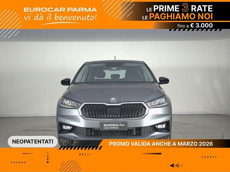 Usata Skoda Fabia Selection 95 CV (69 kW) 2025 Grigio graphite metallizzato Berlina