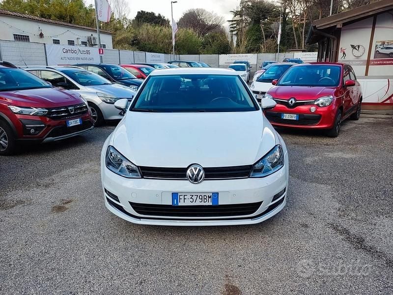 Usata VW Golf VII Executive 110 CV (80 kW) 2016 Bianco Berlina