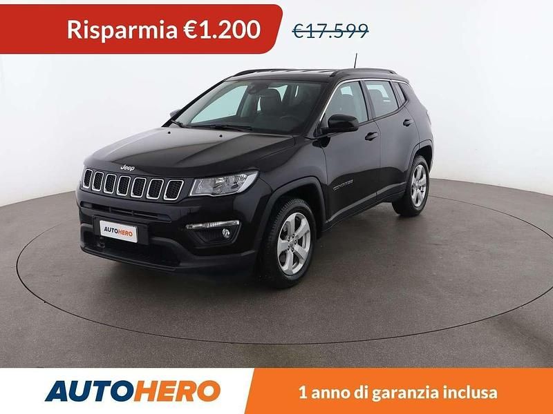 Nero Usata 2020 Jeep Compass Longitude SUV | 16.399 € (Ottimo prezzo) - Immagine 1/3