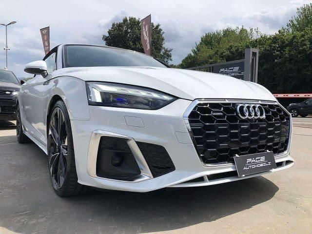 Usata Audi A5 Competition 204 CV (150 kW) 2020 Bianco pastello Coupé