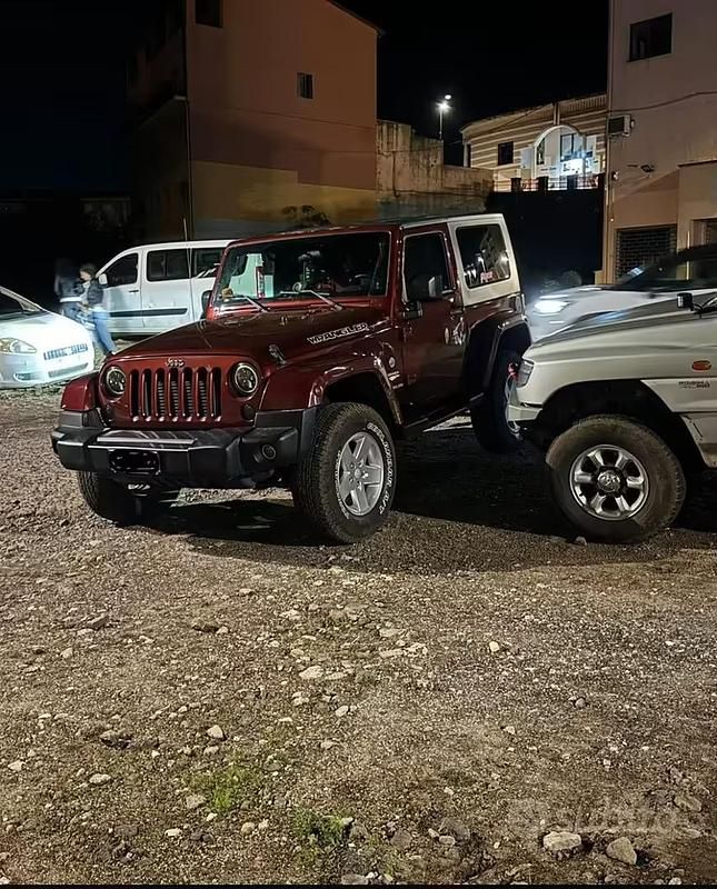 Usata Jeep Wrangler Sahara 2007 Rosso SUV