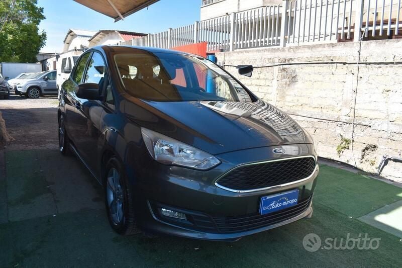 Grigio Usata 2018 Ford C-MAX Titanium Monovolume | 12.999 € (Buon prezzo) - Immagine 1/4